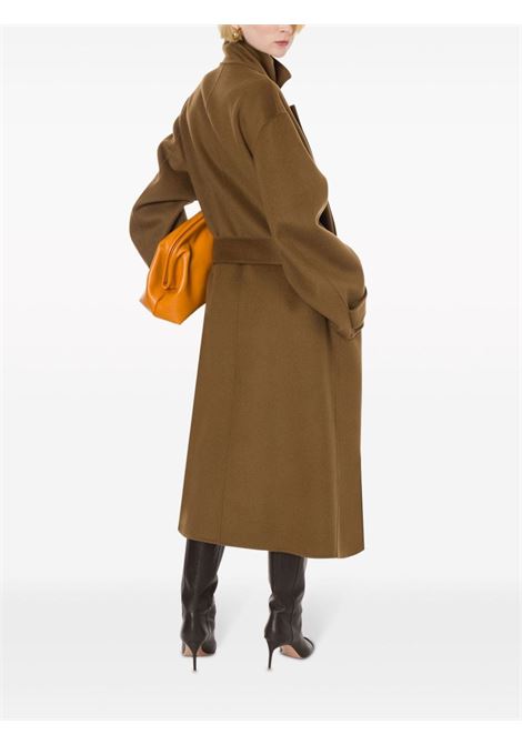 Brown wool double-breasted coat Philosophy Di Lorenzo Serafini - women PHILOSOPHY DI LORENZO SERAFINI | 061157590518